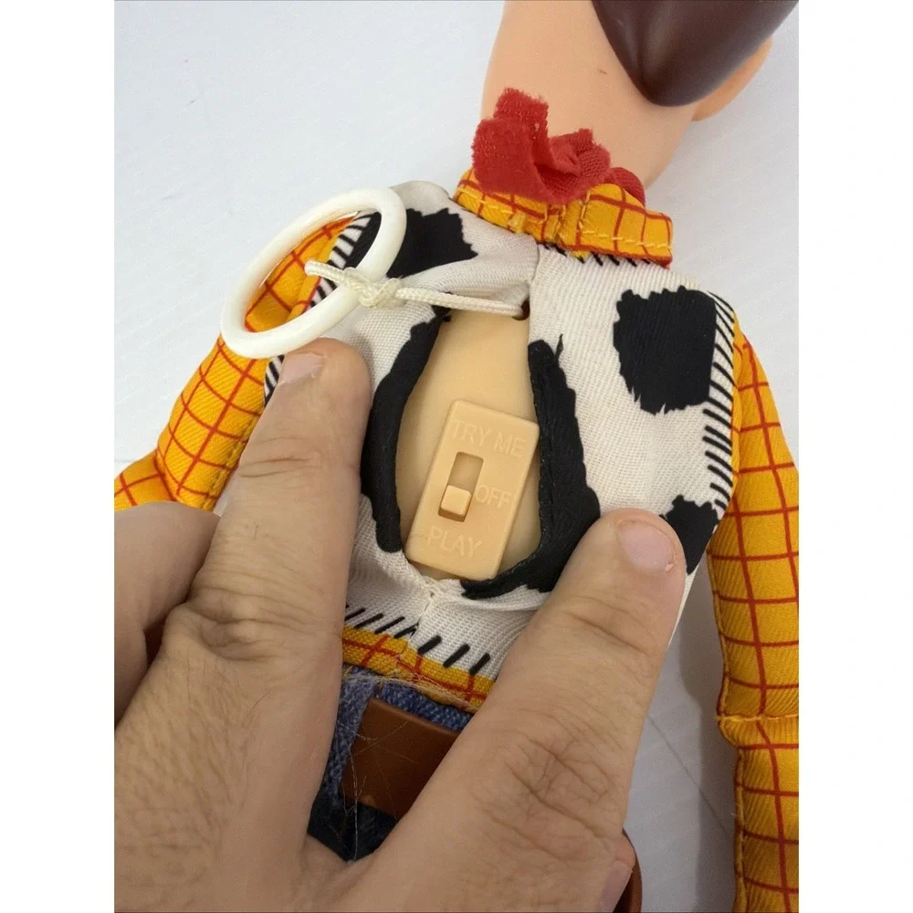 Disney Pixar Thinkway Toy Story Woody Pull String Doll 15